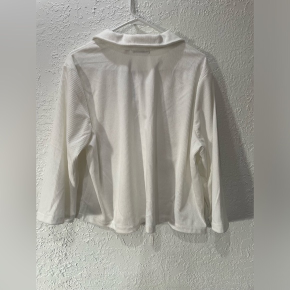 Notations 3/4 sleeve shacket - Picture 4 of 4